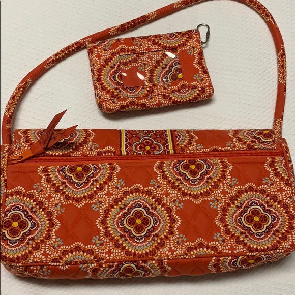 NWOT Vera quilted soft purse and matching wallet - Picture 7 of 8